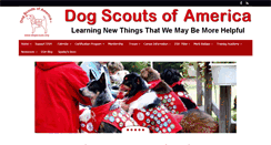 Desktop Screenshot of dogscouts.org